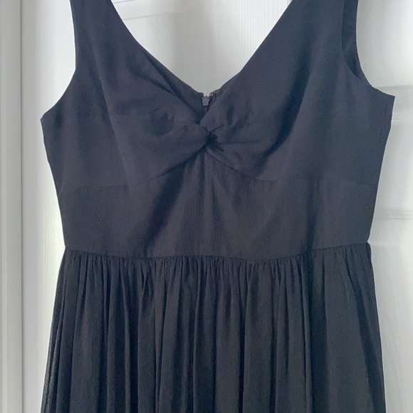 J. Crew 100% silk chiffon twist front tank dress - Picture 7 of 11
